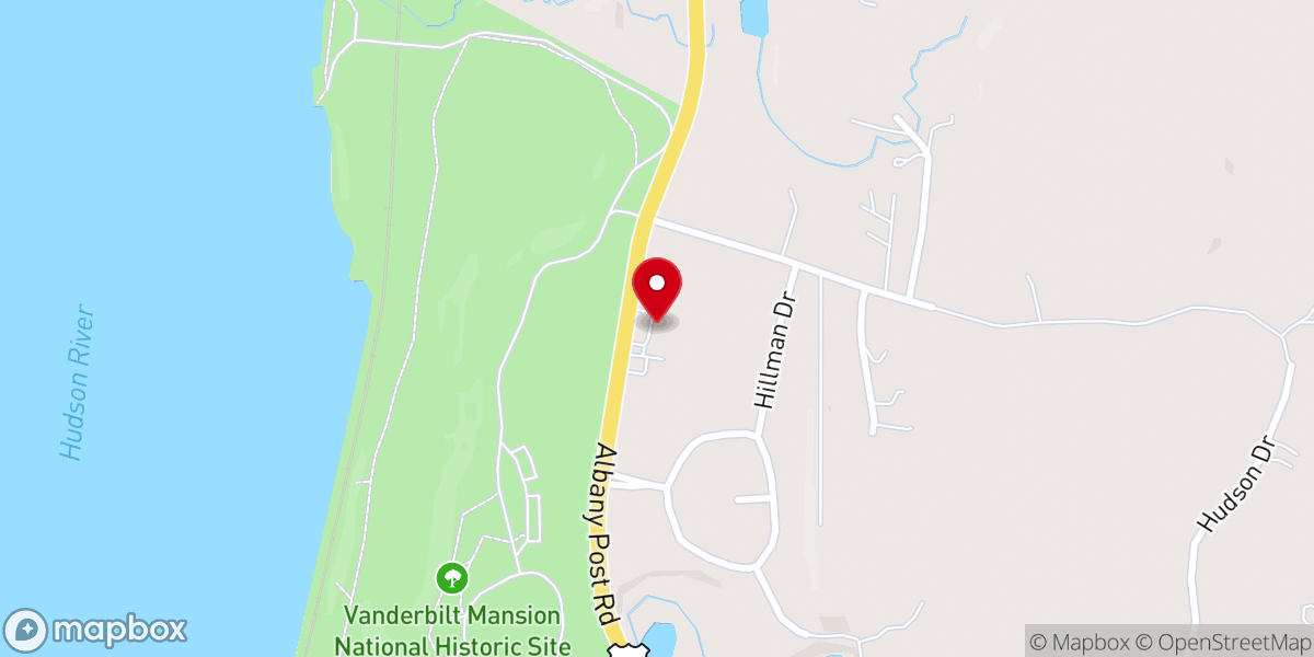 Map showing location of St. James Episcopal Church
