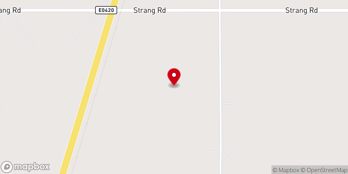 Map showing location of Cross on the Prairie
