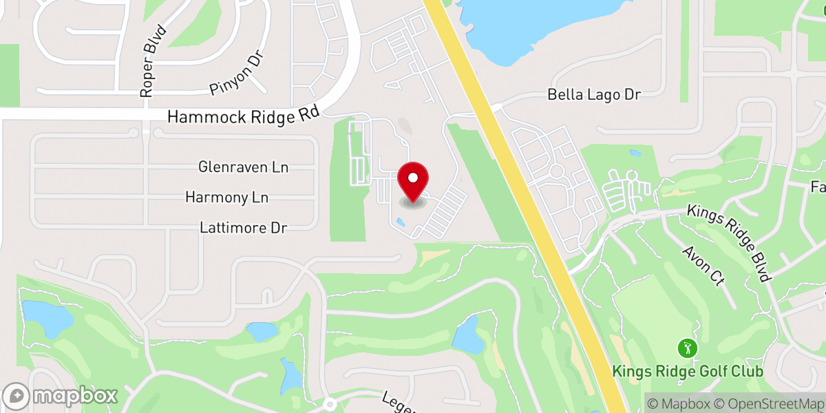 Map showing location of Clermont Performing Arts Center