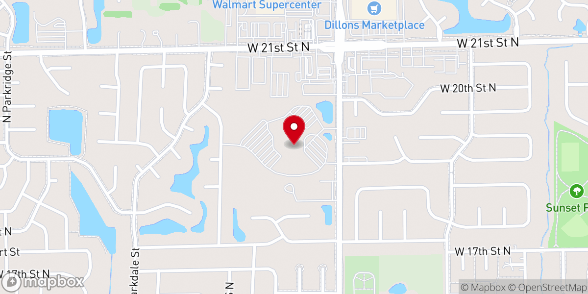 Map showing location of Pathway Church Westlink