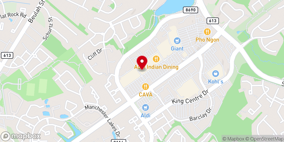 Map showing location of World Market