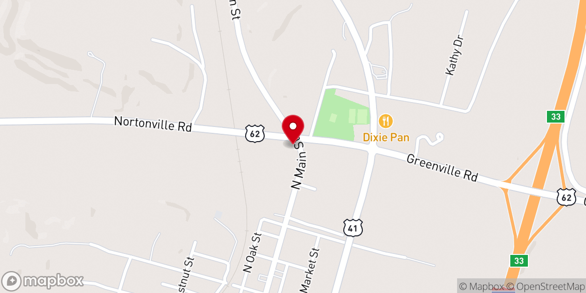 Map showing location of Damascus Road House