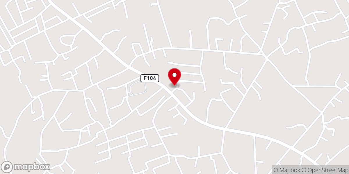 Map showing location of Watchman Catholic Charismatic Renewal Movement, Ovom Parish