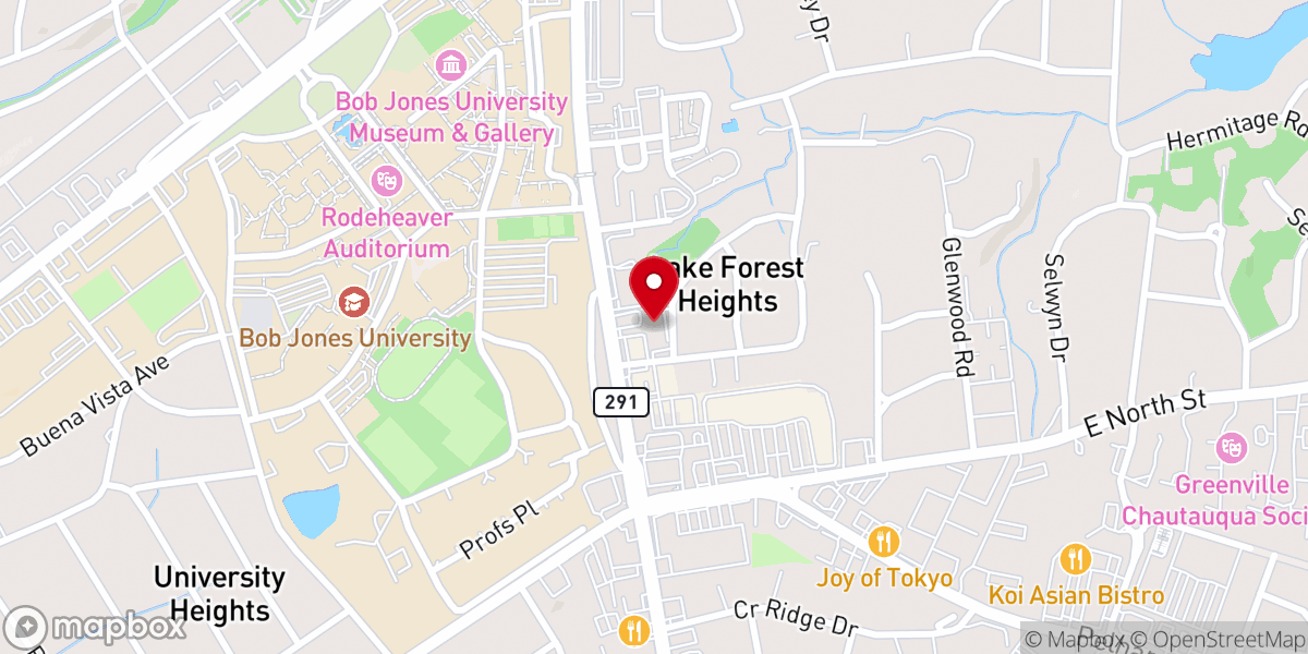 Map showing location of Citylights Church