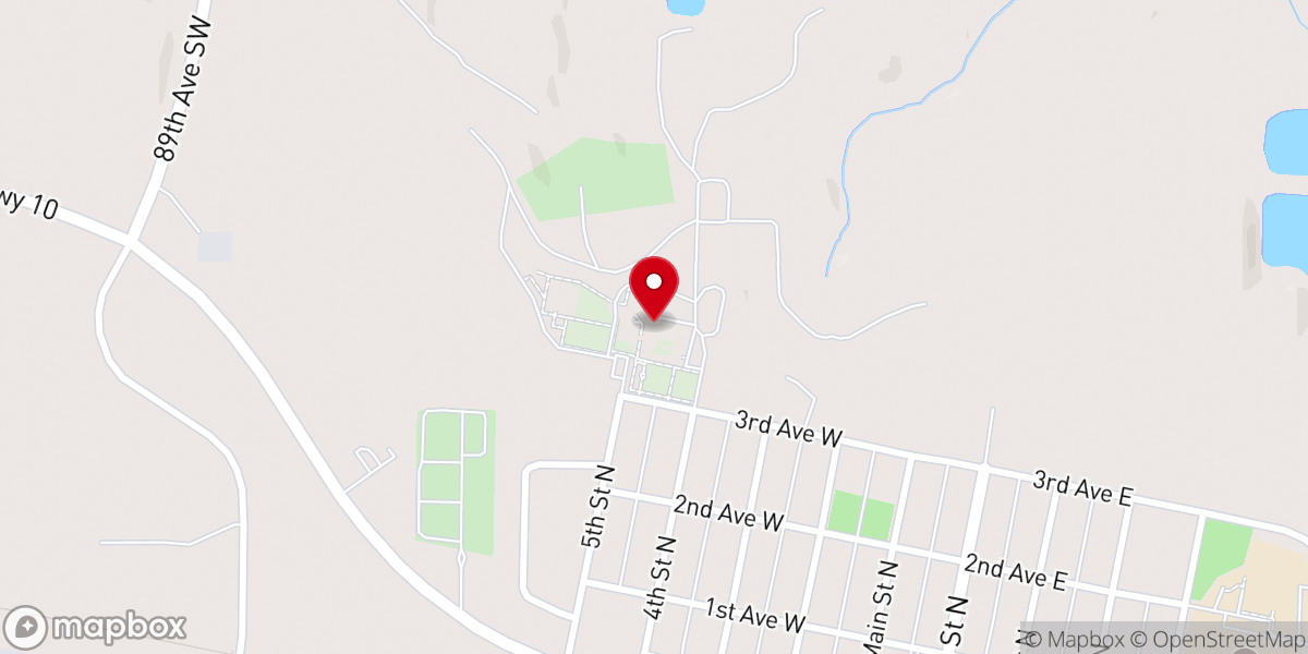Map showing location of Assumption Abbey
