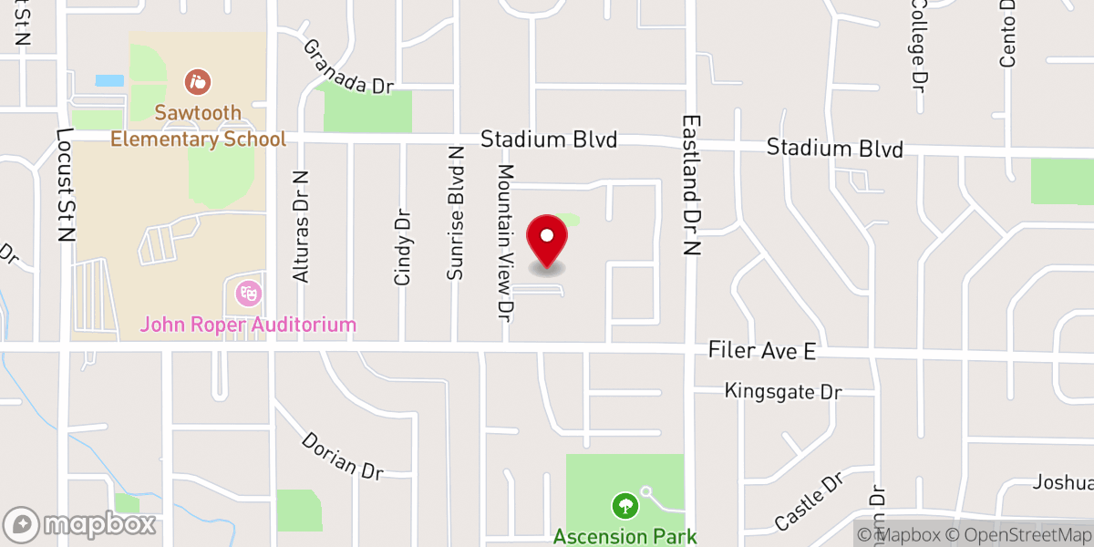 Map showing location of Immanuel Lutheran School