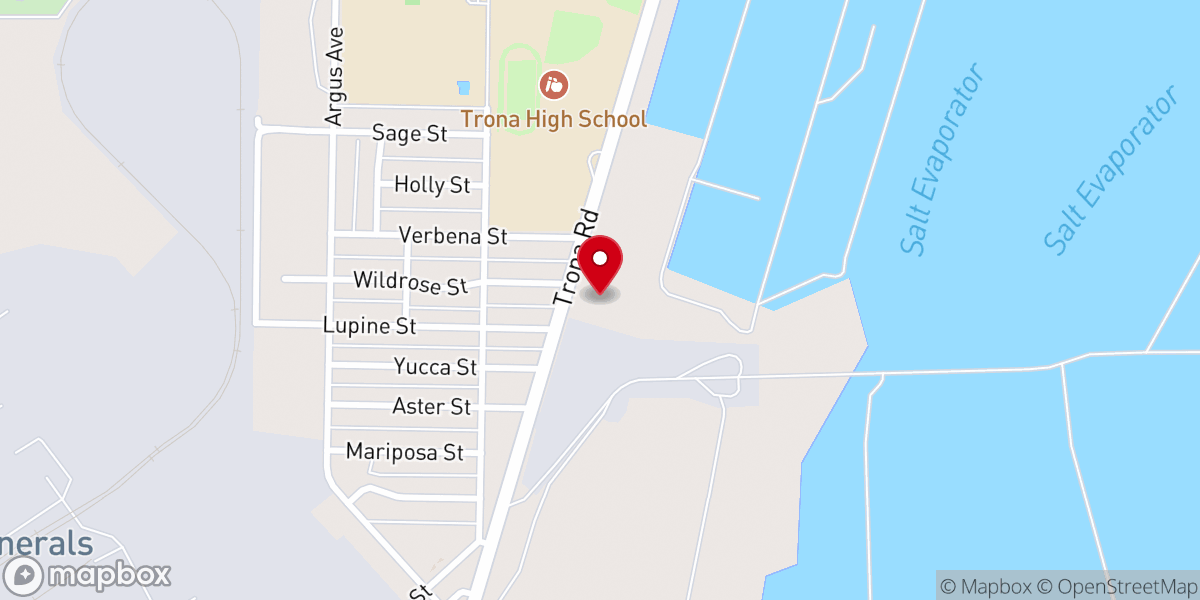 Map showing location of St Madeleine Church