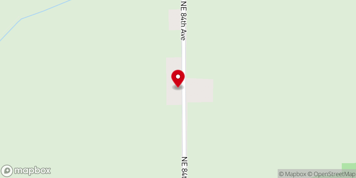Map showing location of Moland Lutheran Church