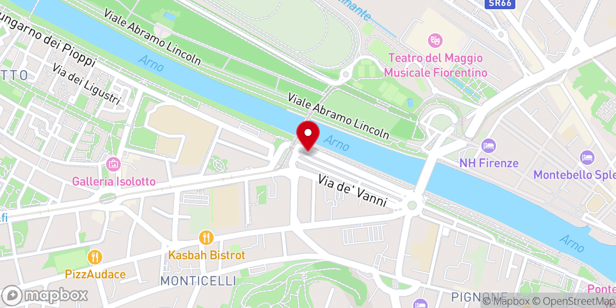 Map showing location of Oratorio Di San Carlo Borromeo Al Pignone