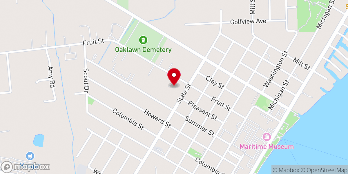 Map showing location of Lightouse Baptist Church