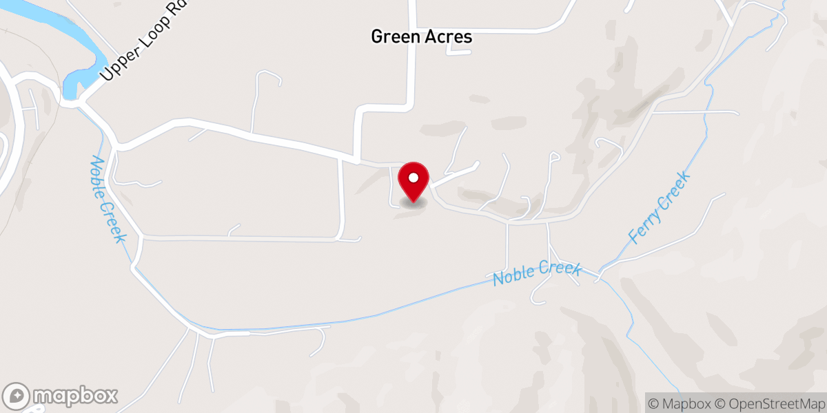 Map showing location of Greenacres Community Church