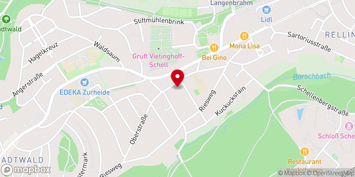 Map showing location of Ev. Kirche Essen-Rellinghausen