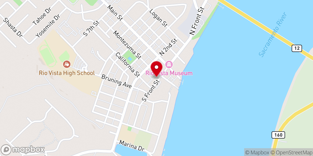 Map showing location of Lighthouse Ministries