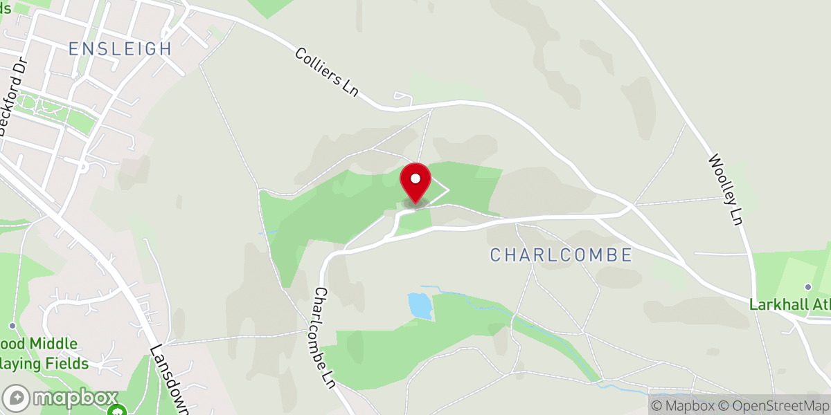 Map showing location of St Mary’s Church