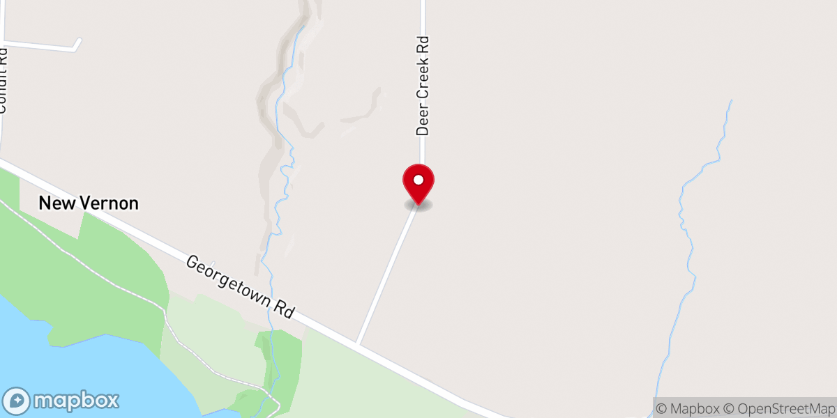 Map showing location of Fairfield Presbyterian Church