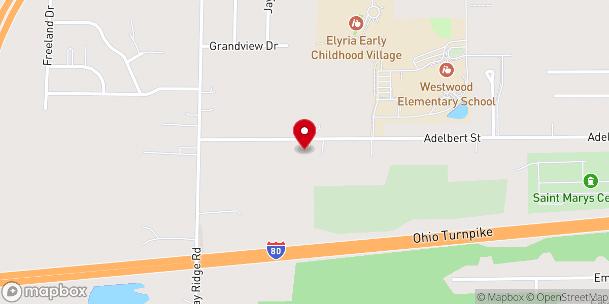 Map showing location of Gathering Church