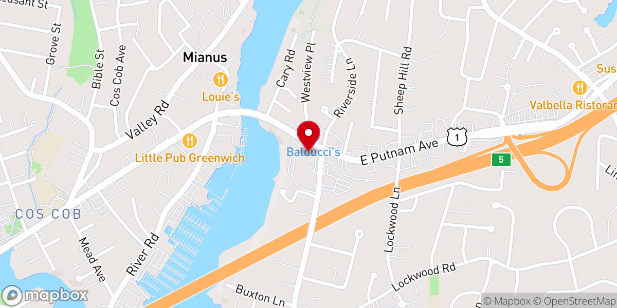 Map showing location of St. Catherine’s Players