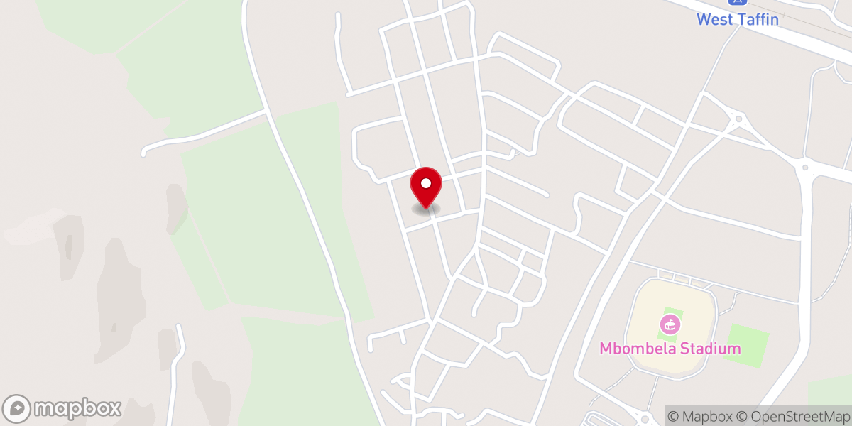 Map showing location of St Anne’s Catholic Church