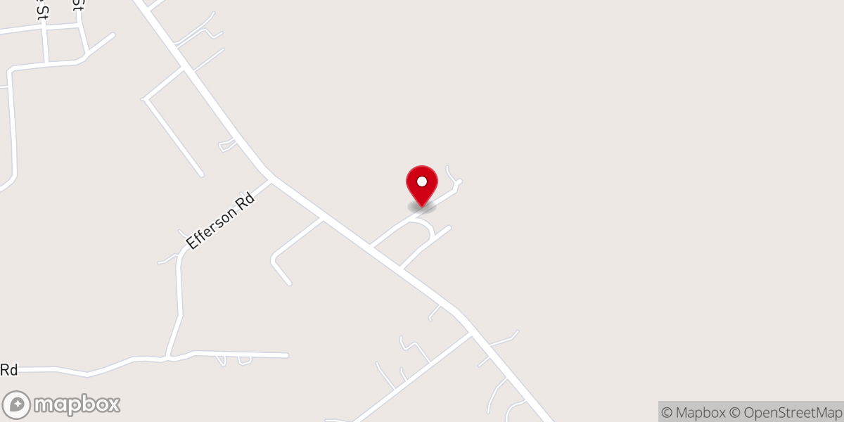 Map showing location of Albany Community Church
