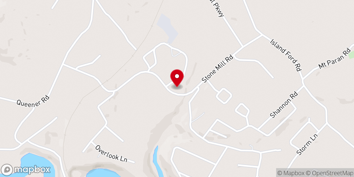 Map showing location of Zion Assembly Church of God