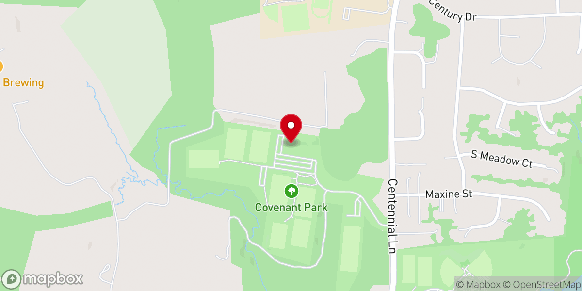 Map showing location of Covenant Church