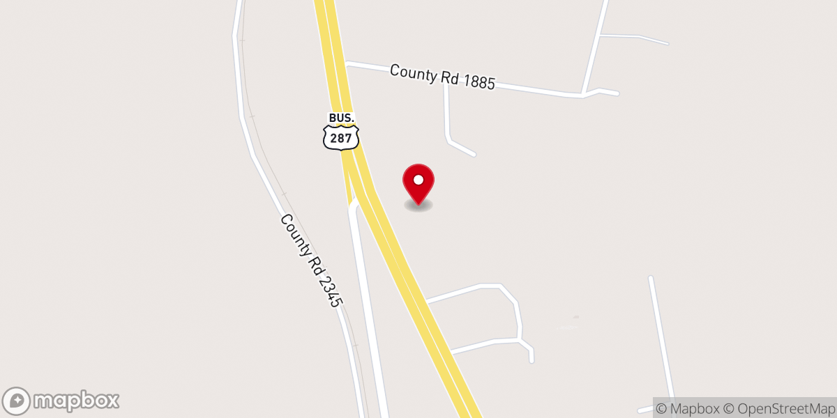 Map showing location of New Hope Missionary Baptist Church