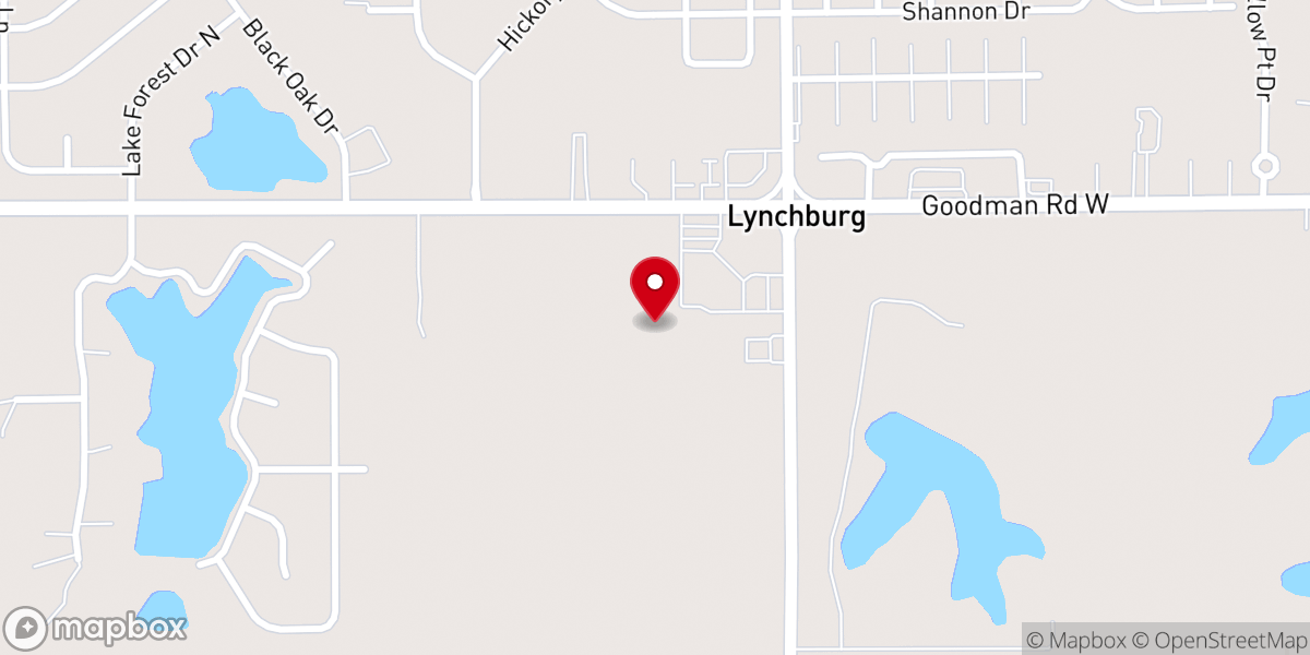Map showing location of Family Life Center