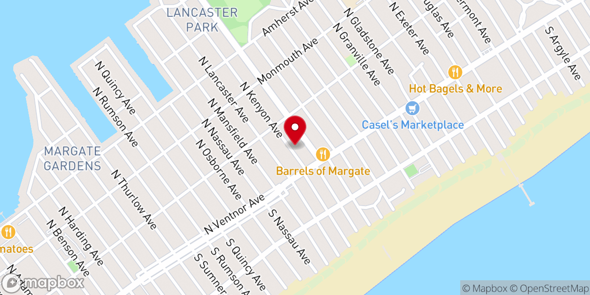 Map showing location of Church of the Epiphany