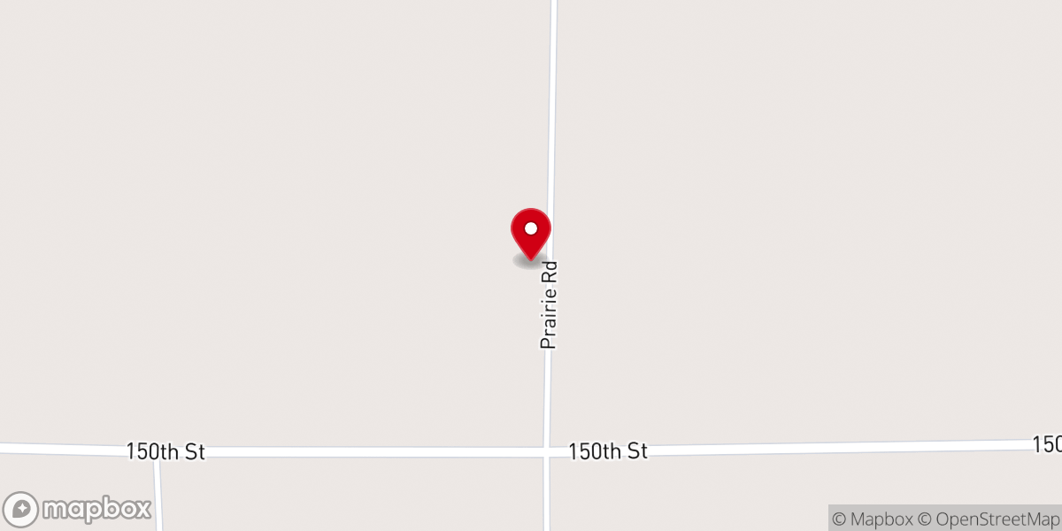 Map showing location of Zion Lutheran Church