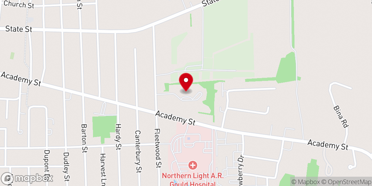 Map showing location of Grant Memorial United Methodist Church