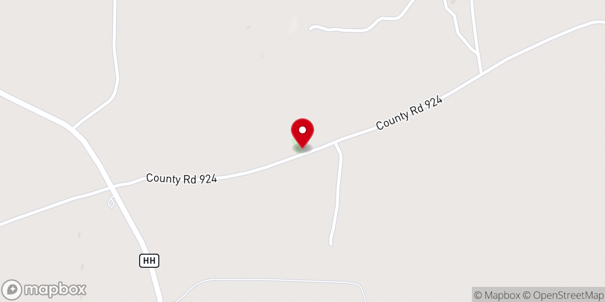 Map showing location of Pine Hill Church
