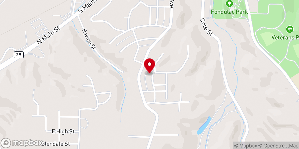 Map showing location of The Redeemed Christian Church of God (Salvation Center Peoria IL)