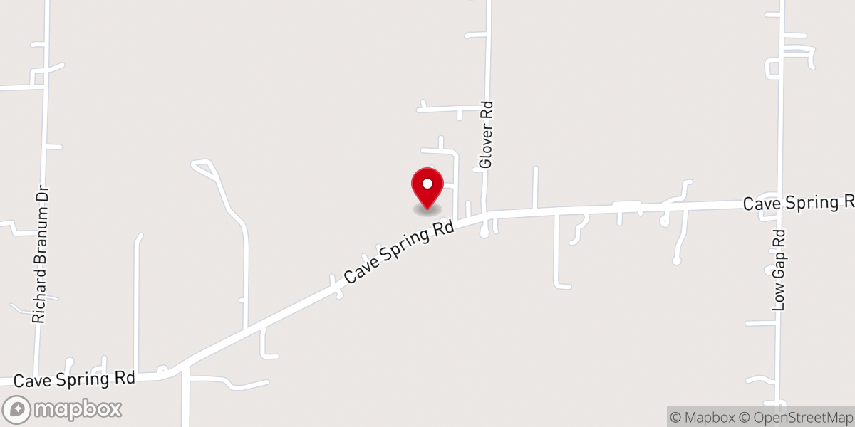 Map showing location of Christ Holy Temple Church