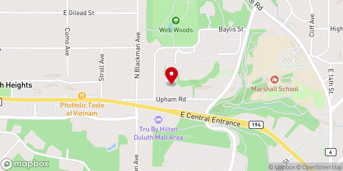 Map showing location of Fhc Family History Center