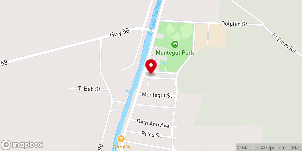 Map showing location of New Life Christian Ministries