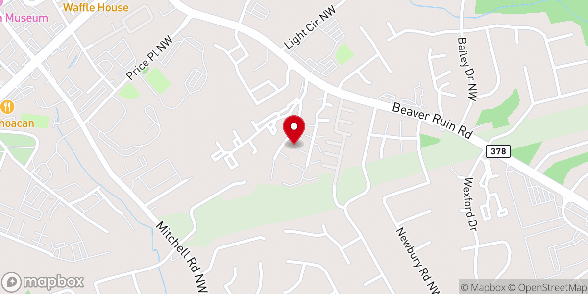 Map showing location of Northlands Christian Church Inc