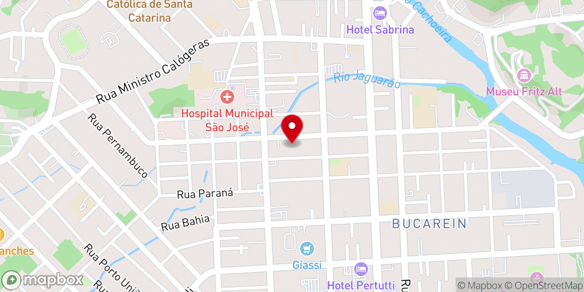 Map showing location of Discipulado para o Brasil - IEADJO