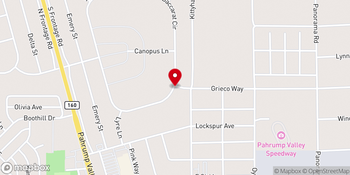 Map showing location of Church of the Spirit Animal