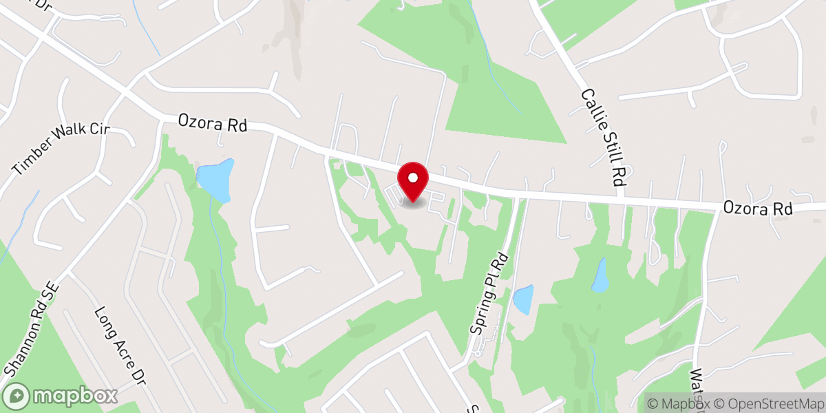 Map showing location of Graystone Church - Loganville Campus