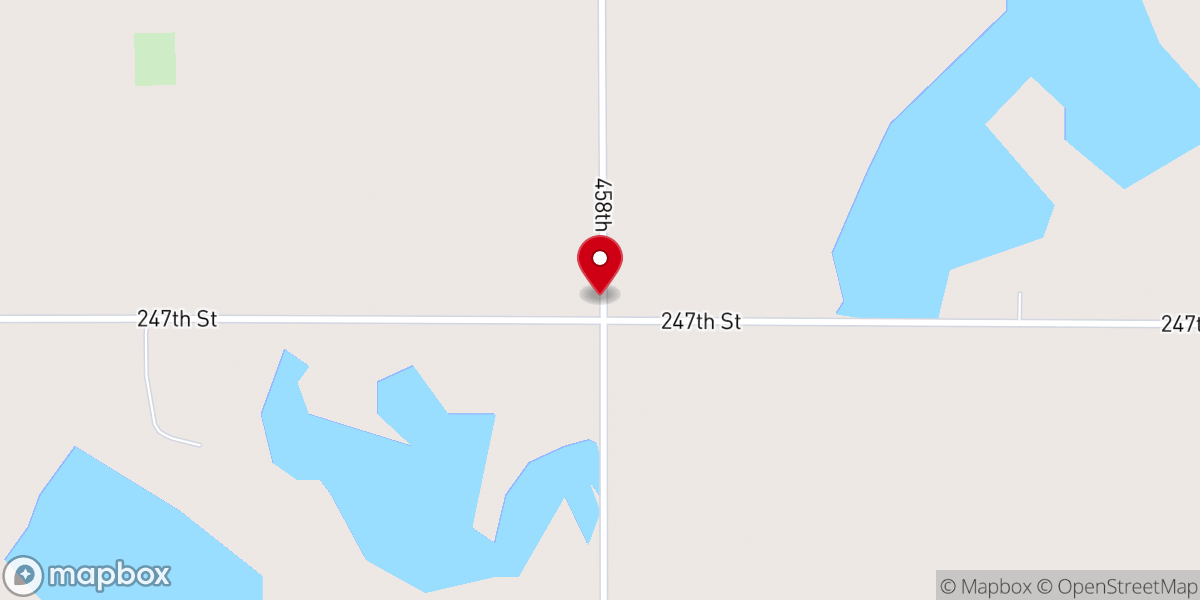 Map showing location of Saint Jacobs Church