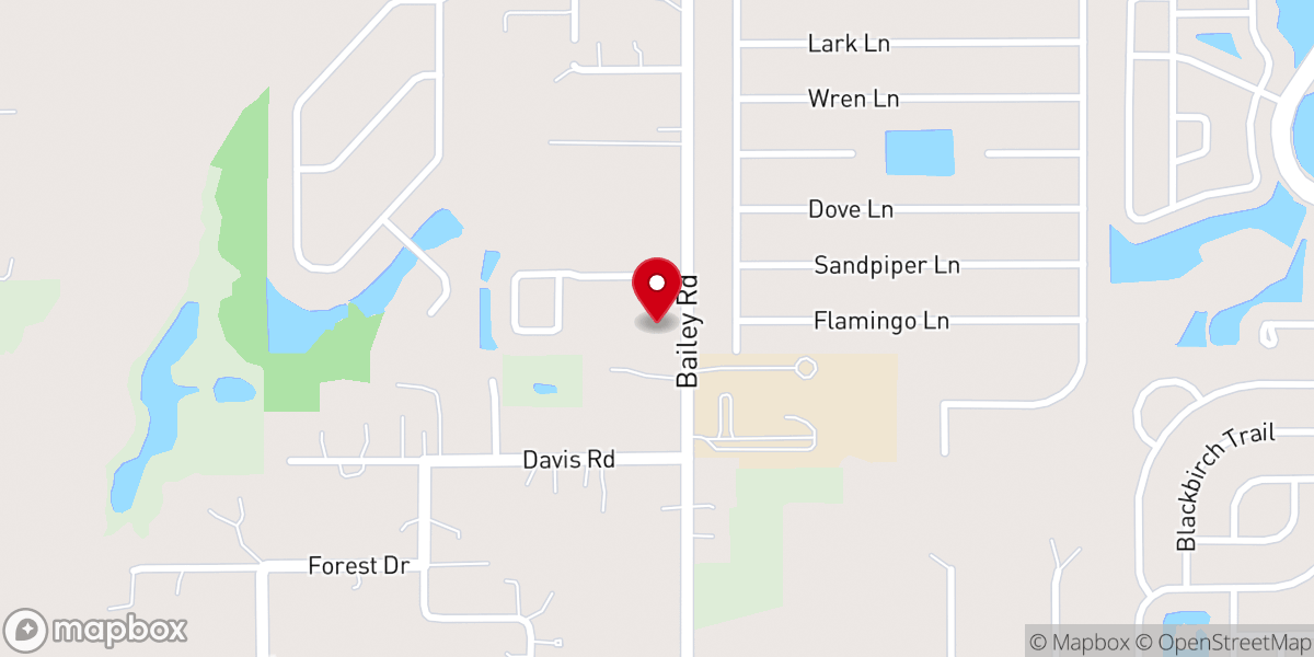 Map showing location of LifePoint Church