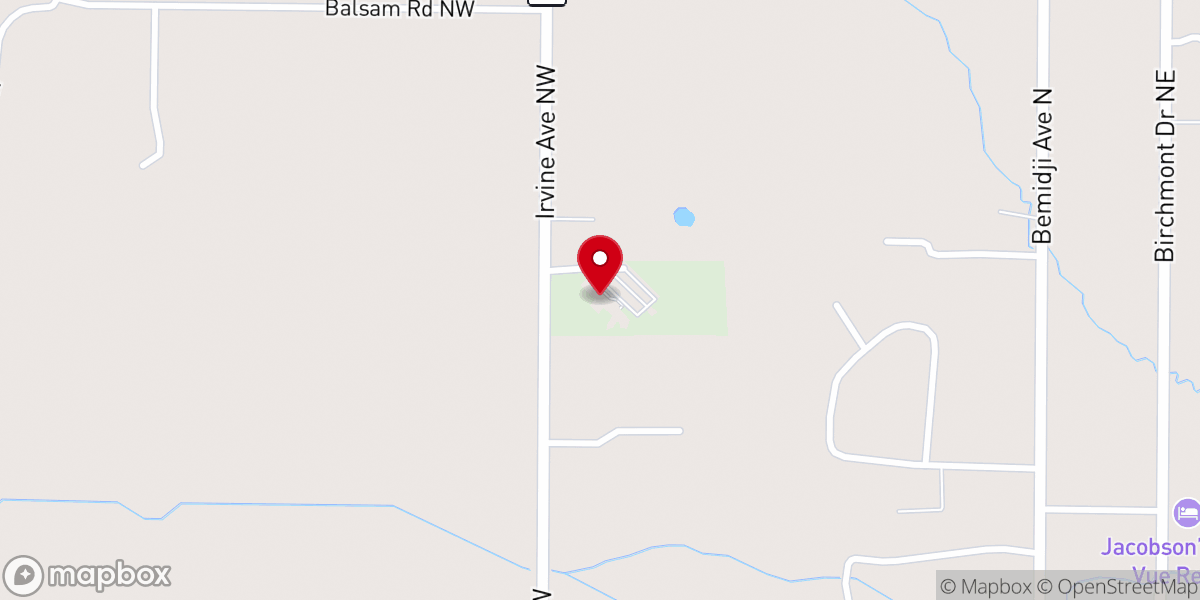 Map showing location of Bethel Child Care Center