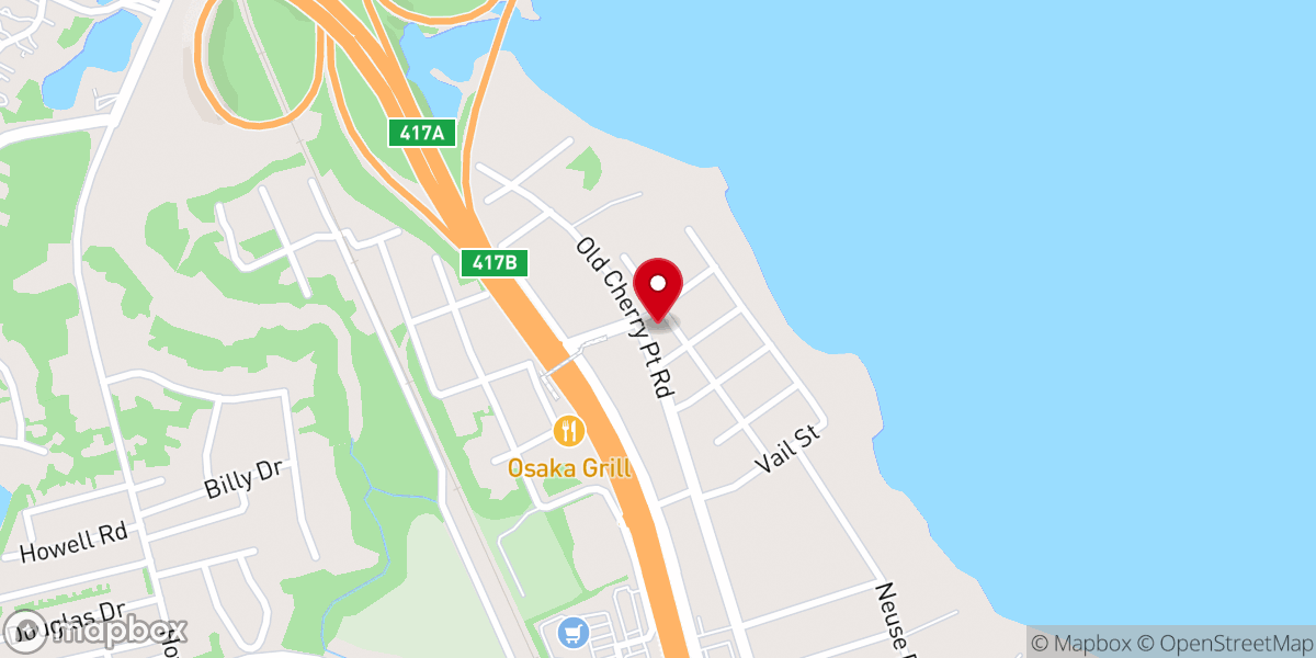 Map showing location of Pilgrim Chapel Missionary Baptist