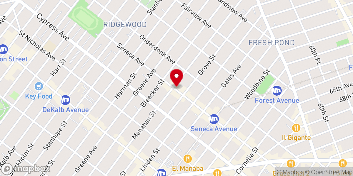 Map showing location of Iglesia "Voz En El Desierto" Inc. Y IGLESIA PENTECOSTAL VISION CELESTIAL