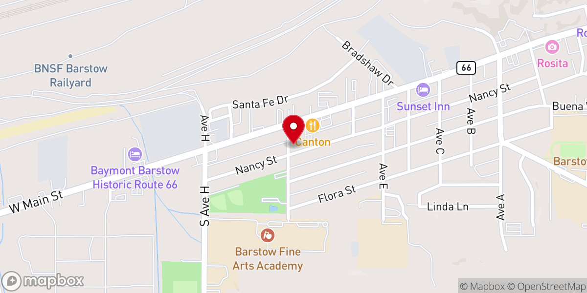 Map showing location of United Pentecostal Church