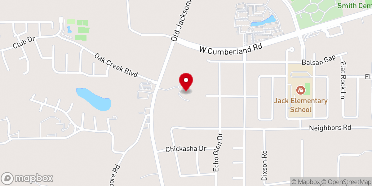 Map showing location of Christ Church South