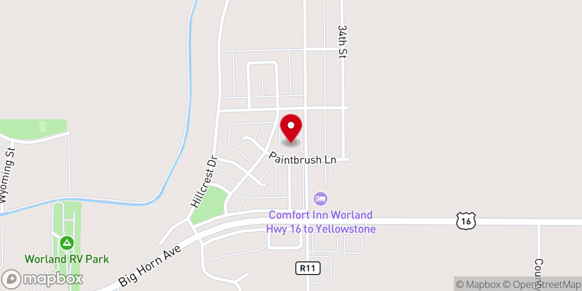 Map showing location of LDS Family History Center