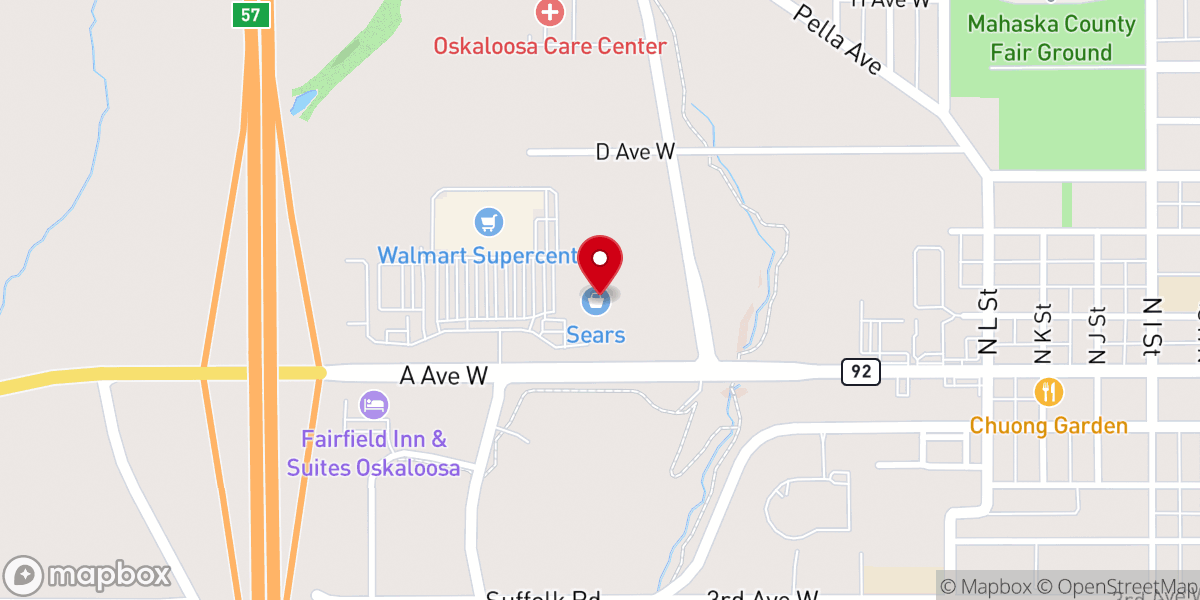 Map showing location of Trinity Church