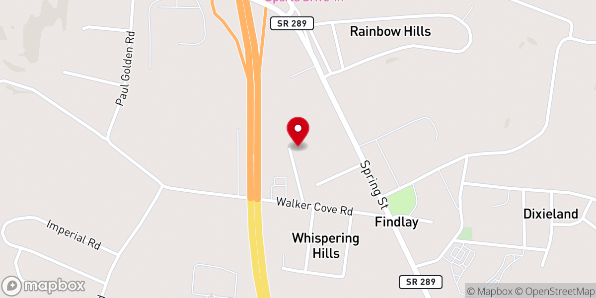Map showing location of Christpoint Church