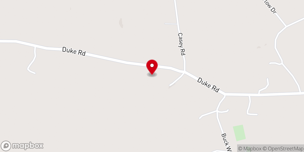 Map showing location of Seven Star Church
